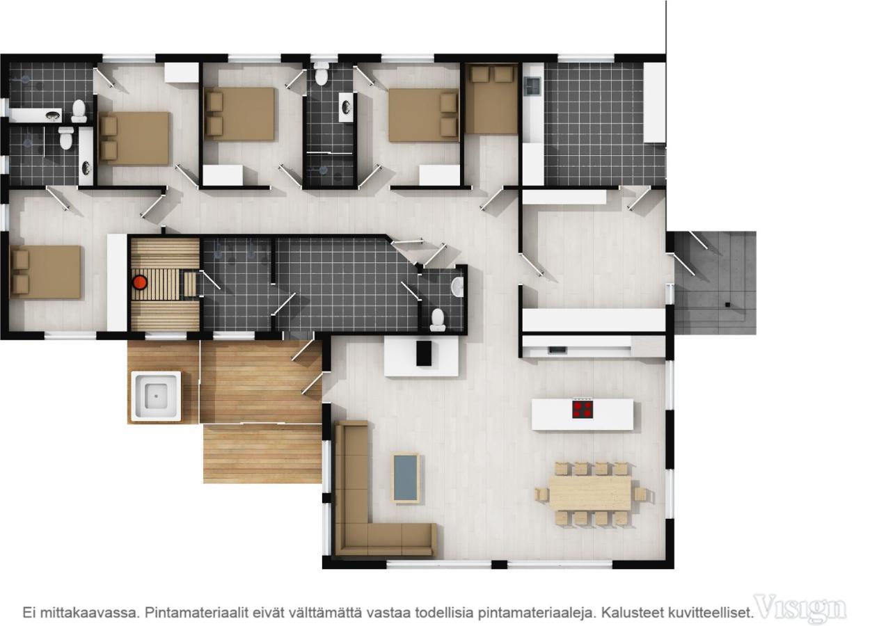 Levillas Kuppimaantie Villas Εξωτερικό φωτογραφία